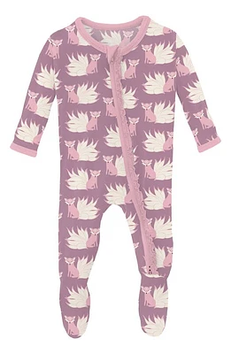 KicKee Pants Ruffle Footie Pajamas Pegasus Kitsune at Nordstrom,