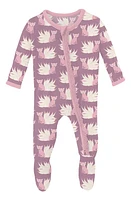 KicKee Pants Ruffle Footie Pajamas Pegasus Kitsune at Nordstrom,