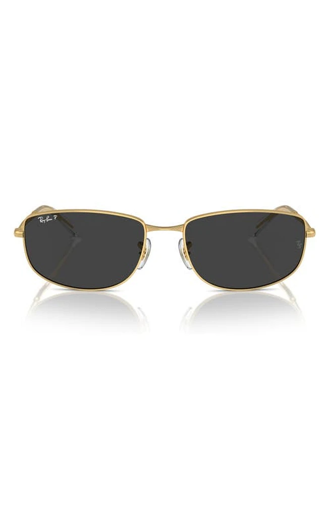 Ray-Ban 56mm Irregular Gold at Nordstrom