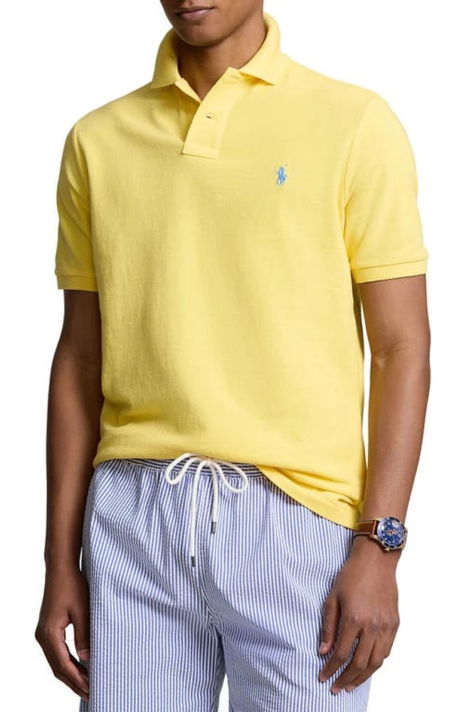 Polo Ralph Lauren Solid Cotton Polo in Oasis Yellow at Nordstrom, Size Small