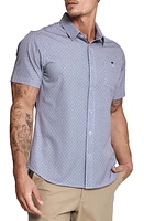 7 Diamonds Santino Short Sleeve Button-Up Shirt Stone Rose at Nordstrom,