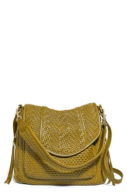 Aimee Kestenberg All For Love Woven Leather Shoulder Bag in Cumin at Nordstrom