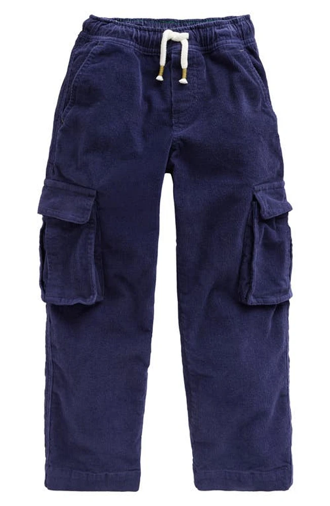 Mini Boden Kids' Corduroy Cargo Pants in French Navy at Nordstrom, Size 5Y