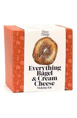 Brooklyn Brew Shop FarmSteady Bagel & Cream Cheese Making Kit in Brown at Nordstrom