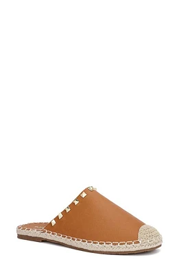 Yosi Samra Paloma Studded Espadrille Mule Cognac at Nordstrom,