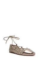 Alexandre Birman Ballerina Tresse Flat Dove at Nordstrom,