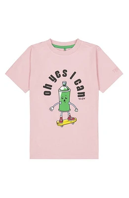 THE NEW Kids' Jensen Organic Cotton Graphic T-Shirt Pink at Nordstrom, Y