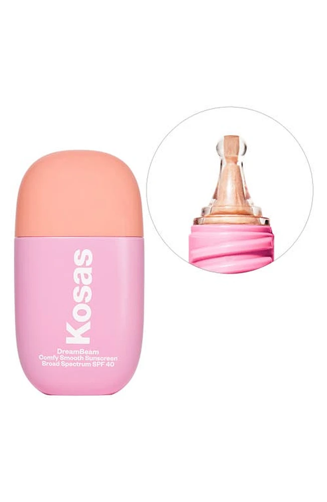 Kosas DreamBeam Comfy Smooth Sunscreen Broad Spectrum SPF 40 in Regular at Nordstrom