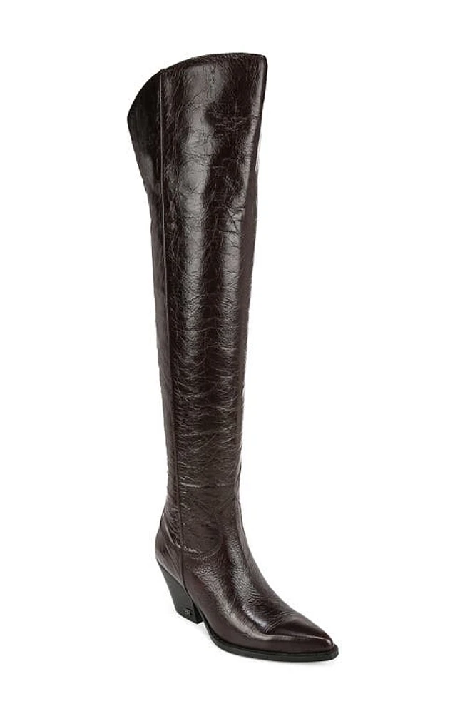 Sam Edelman Julee Over the Knee Boot in Dark Espresso at Nordstrom, Size 6