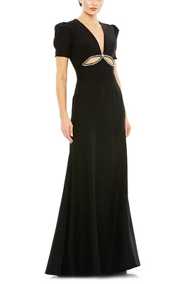 Mac Duggal Cutout Column Gown at Nordstrom,