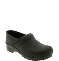 Dansko 'Professional' Oiled Leather Clog Black at Nordstrom