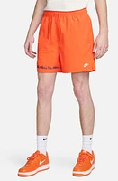 Nike Club Flow Embroidered Nylon Shorts at Nordstrom,