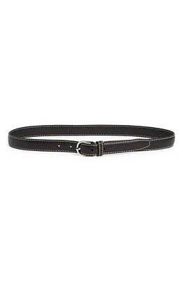 TOTEME Slim Leather Belt at Nordstrom,