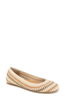 GENTLE SOULS BY KENNETH COLE Mable Macramé Flat Tan Multi Fabric at Nordstrom,