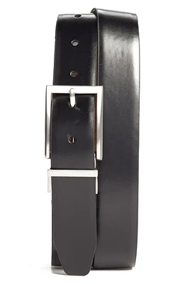 Nordstrom Reversible Leather Belt Black/Brown at Nordstrom,