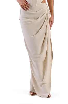 Naked Wardrobe Chic High Waist Maxi Skirt at Nordstrom,