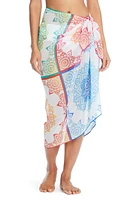 Rod Beattie Print Cover-Up Pareo in Multi at Nordstrom