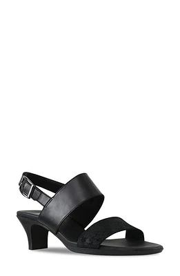 Munro Livia Slingback Sandal Black at Nordstrom,