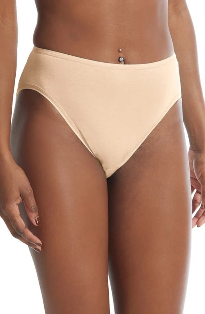 Hanky Panky Supima Cotton High Cut Briefs at Nordstrom,