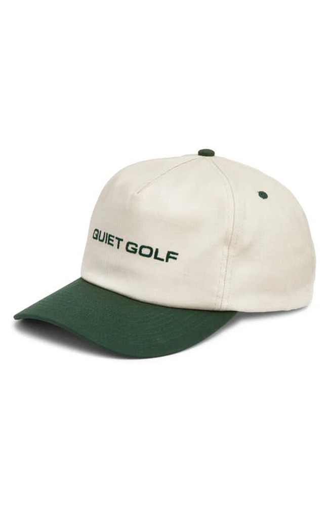 Quiet Golf Sport Five-Panel Golf Hat in Forest at Nordstrom