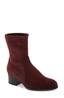 Bos. & Co. Retain Waterproof Bootie in Merlot Suede at Nordstrom, Size 6-6.5Us