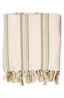 House No.23 Mona Turkish Cotton Towel in Green Multi at Nordstrom