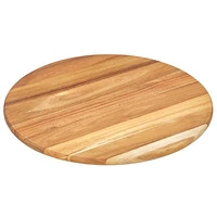 mDesign Acacia Wood Lazy Susan 18" Turntable Spinner, Pantry Organizing in Natural at Nordstrom