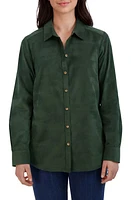 Foxcroft Haven Corduroy Button-Up Shirt at Nordstrom,