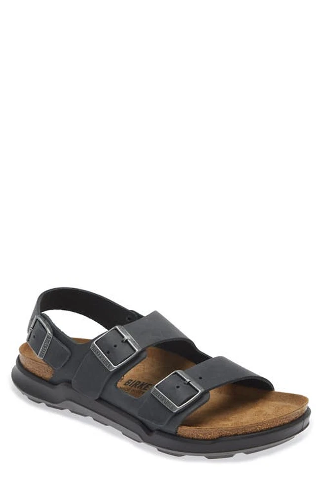 Birkenstock Milano Sandal Black at Nordstrom,