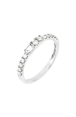 Bony Levy Gatsby Diamond Band Ring in 18K White Gold at Nordstrom, Size 6.5