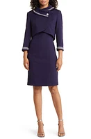 Tahari ASL Beaded Jacket & Sheath Dress at Nordstrom,