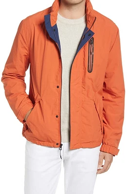 Cole Haan Dry Hand Rain Jacket Orange at Nordstrom,