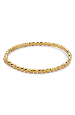 Monica Vinader Nura Teardrop Bangle Bracelet 18Ct Gold Vermeil at Nordstrom,