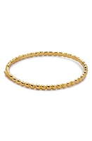 Monica Vinader Nura Teardrop Bangle Bracelet 18Ct Gold Vermeil at Nordstrom,