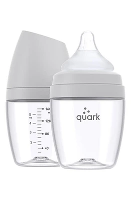 Quark 2-Pack BuubiBottle MINI 5-Ounce Baby Bottles in Gamma Grey at Nordstrom