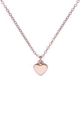 Ted Baker London Hara Tiny Heart Pendant Necklace in Rose Gold at Nordstrom