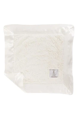 Little Giraffe Luxe Faux Fur Blankie in Cream at Nordstrom