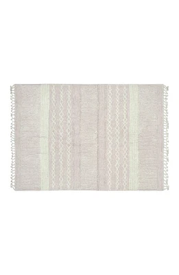 Lorena Canals Ari Rose Wool Rug in Sheep White Frosted Rose at Nordstrom