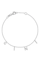 Bony Levy Monroe Reflecting Personalized Bracelet in 18K White Gold - Charms at Nordstrom