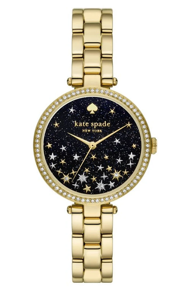 Kate Spade New York holland star bracelet watch, 34mm in Gold at Nordstrom, Size 34 Mm