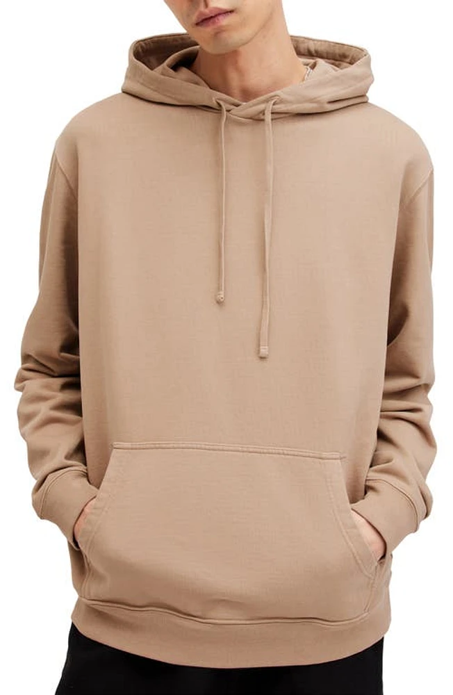 AllSaints Santi Hoodie Moorland Brown at Nordstrom,