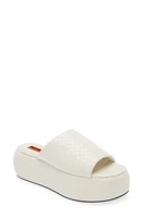 Simon Miller Cloudy Woven Platform Slide Sandal Macadamia at Nordstrom,