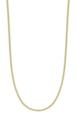 Bony Levy 14K Gold Pattern Chain Necklace in 14K Yellow Gold at Nordstrom, Size 18