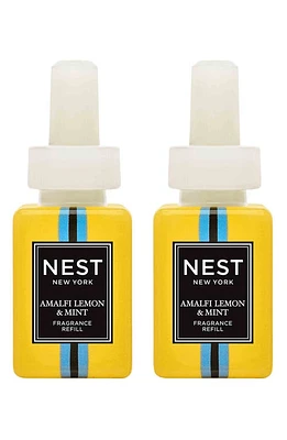 NEST New York x Pure Home Fragrance Diffuser Refill Duo in Amalfi Lemon Mint at Nordstrom