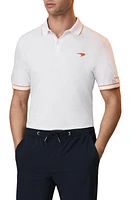 Reiss x McLaren Formula 1 Team Collection Crypto Tipped Cotton Polo White at Nordstrom,