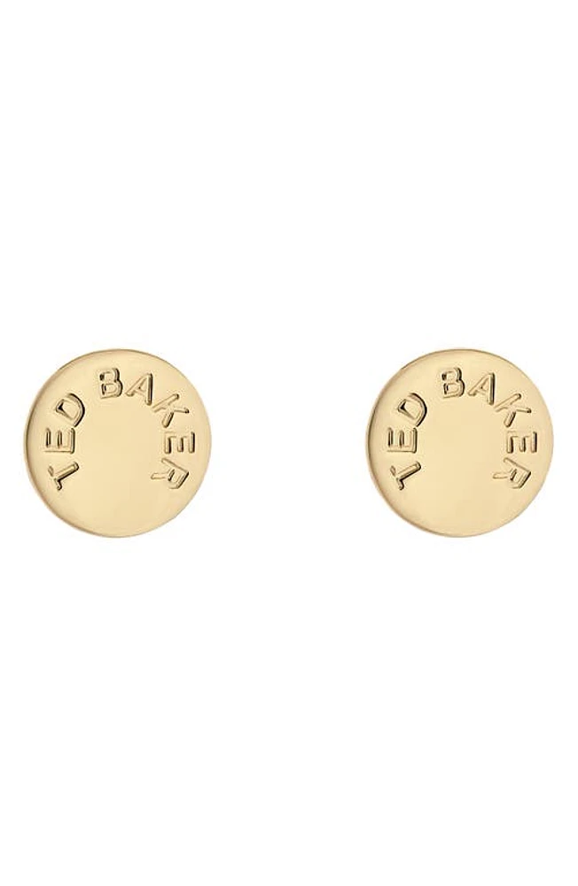 Ted Baker London Seesay Sparkle Dot Stud Earrings in Gold Tone Clear Crystal at Nordstrom