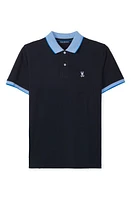 Psycho Bunny Northlake Pima Cotton Polo Navy at Nordstrom,