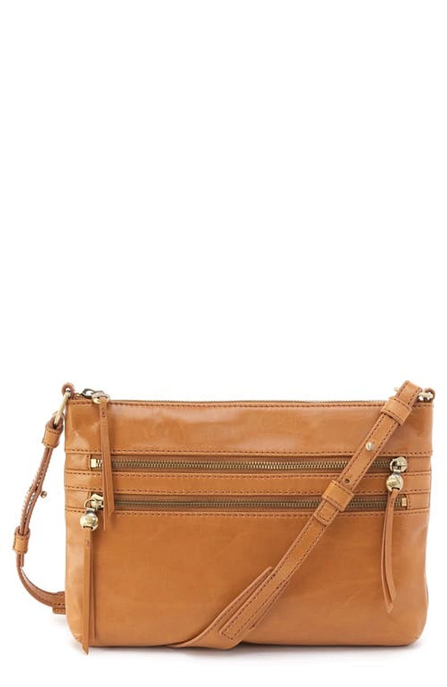 HOBO Billie Leather Crossbody Bag in Natural at Nordstrom