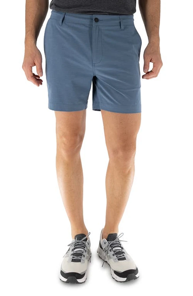 Devil-Dog Dungarees 6-Inch Hybrid Shorts Med Blue at Nordstrom,