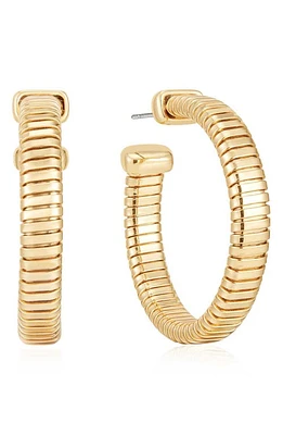 Ettika Your Essential Flex Hoop Earrings in Gold at Nordstrom